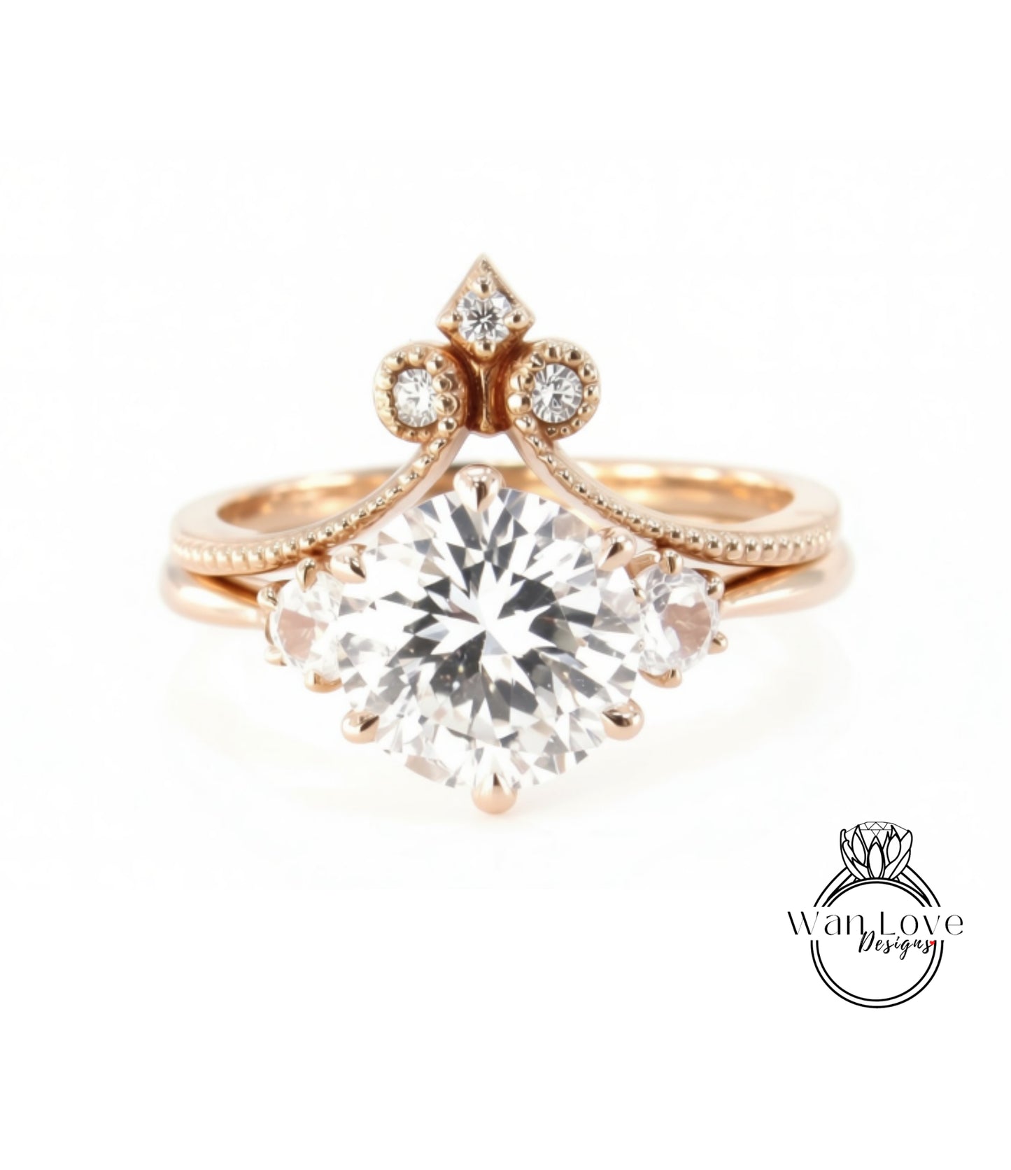 a beautiful engagement ring with a large, brilliant-cut diamond set in a gold band.