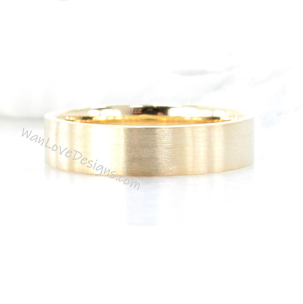 14k 18k Solid Gold Tattoo Engraved Wedding Ring for Men, Gold Mens Wedding Band, Custom Engraved Mens Wedding Ring, Rings for Men, Gift him Wan Love Designs