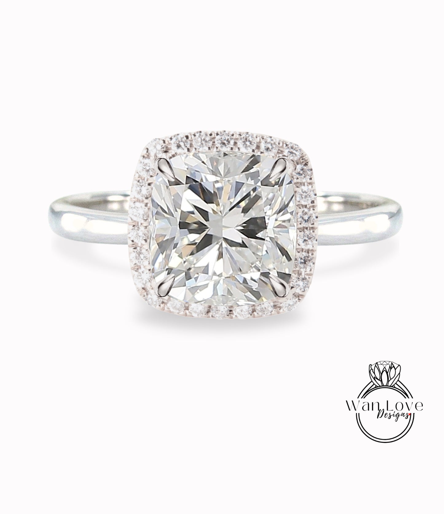 Cuscino Anello di fidanzamento con diamante Anello con diamante certificato mezza eternità anello vintage in oro rosa art deco anello di promessa anniversario solitario