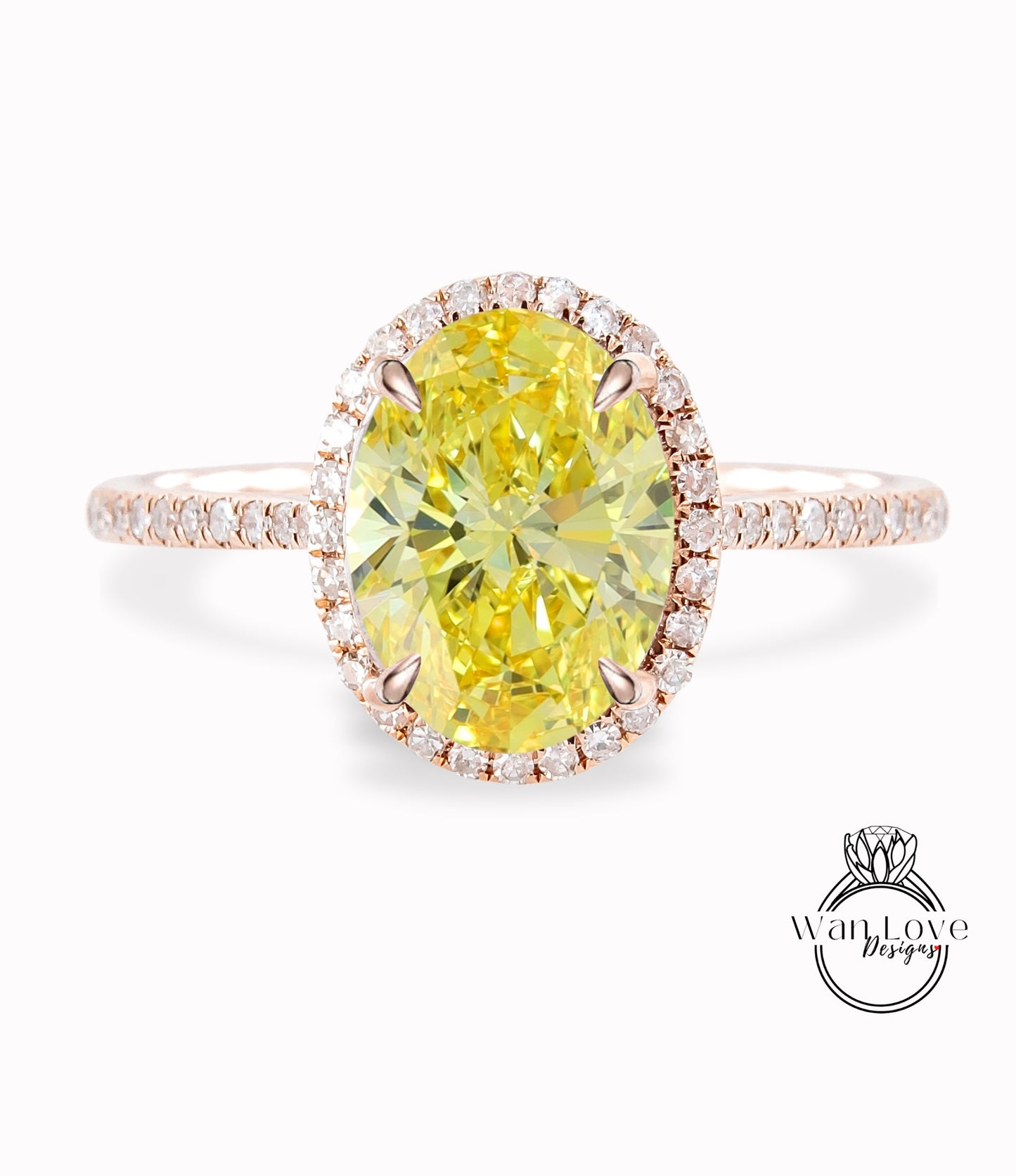 Anello di fidanzamento con diamanti con nodo celtico | Anello di fidanzamento in oro massiccio 14k fatto a mano con diamanti da laboratorio IGI