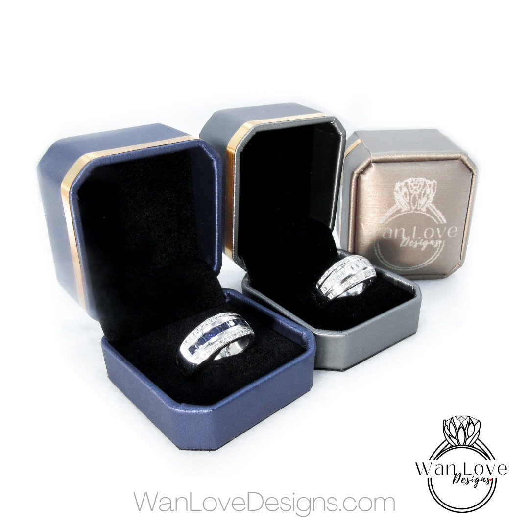 Brushed Tungsten Ring with Black & Rose Gold - Mens Brushed Silver Wedding Band - Rose gold stripe Ring, Mens 8mm Ring,Tungsten Wedding Ring Wan Love Designs