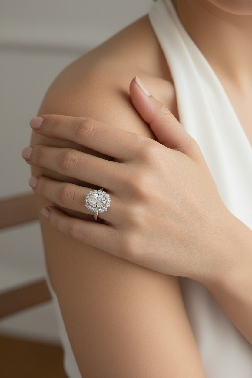 Custom Listing for,Antique Cushion & OEC Moissanite Elongated Antique Engagement Ring-4ct-10x8mm-10k 14k 18k White Yellow Rose Gold