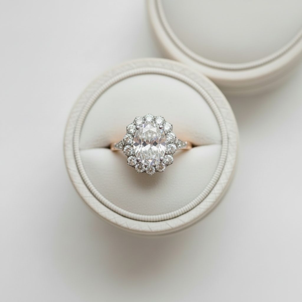 Custom Listing for,Antique Cushion & OEC Moissanite Elongated Antique Engagement Ring-4ct-10x8mm-10k 14k 18k White Yellow Rose Gold