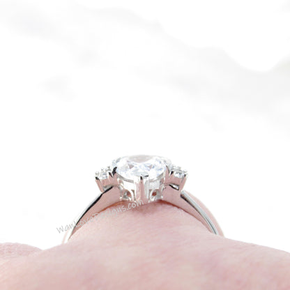 Pear salt pepper diamond engagement ring, Salt and pepper diamond ring, Ooak engagement, Unique engagement ring Salt and Pepper diamond ring Wan Love Designs