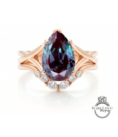 a beautiful ring with a large, deep purple gemstone set in a gold band.