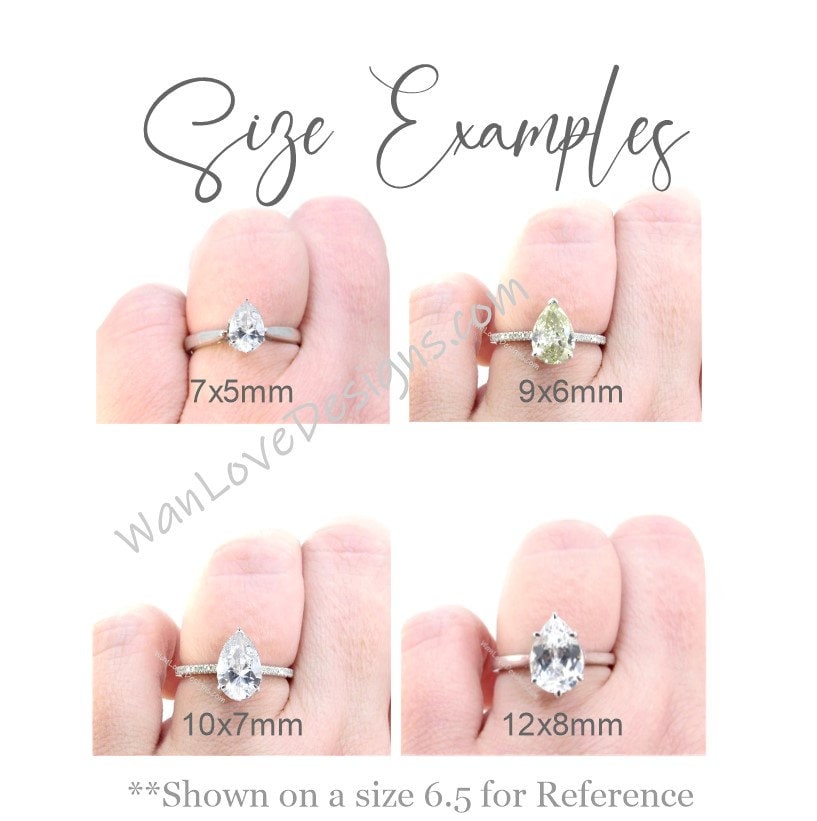 Vintage pear engagement ring| vintage moissanite v chevron wedding ring|Cluster Pear shaped filigree Bridal ring|Antique Anniversary ring