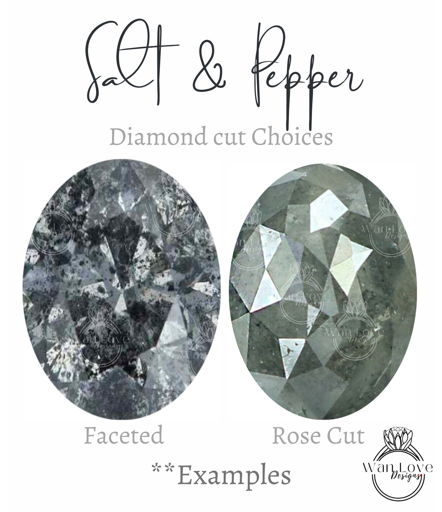 Vintage Salt & Pepper Diamond Engagement Ring, Art Deco salt and pepper halo ring, Milgrain round bezel ring, Moissanite ring with Diamonds
